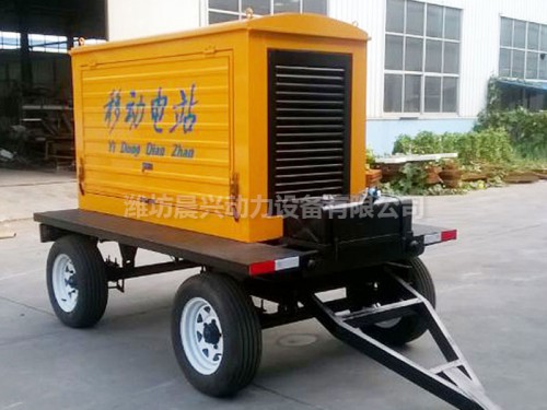 75KW移動拖車發(fā)電機(jī)組