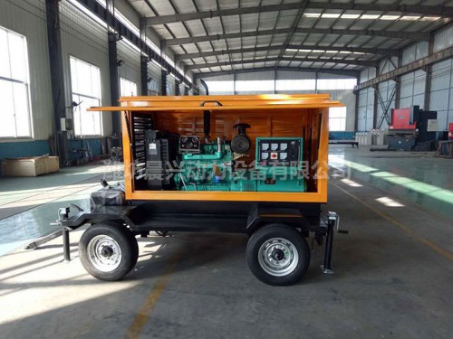 50KW移動拖車發(fā)電機(jī)組